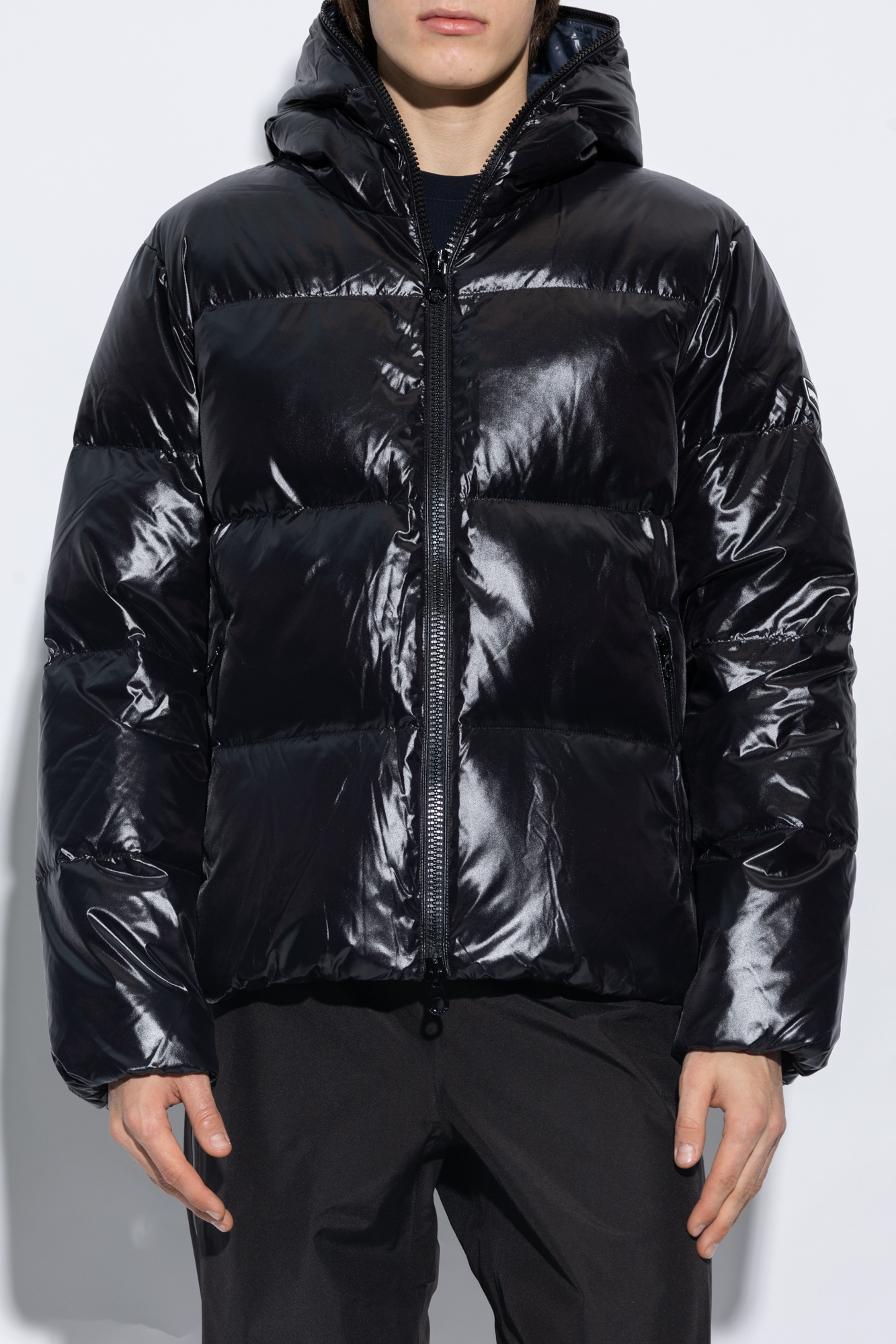 Black 'Auva' quilted down jacket Duvetica - Vitkac Canada